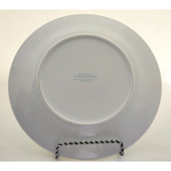 PLATE-SALAD/LUNCHEON-WILLIAMS SONOMA-Butterfly-Floral-Rare Spring Garden - Picture 6 of 7